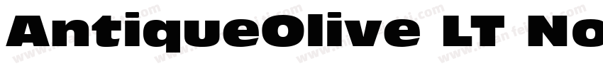 AntiqueOlive LT Nord Italic Preview字体转换